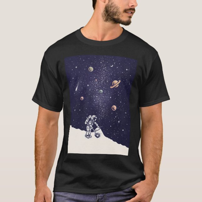 Kosmiskt stoft II T Shirt (Framsida)