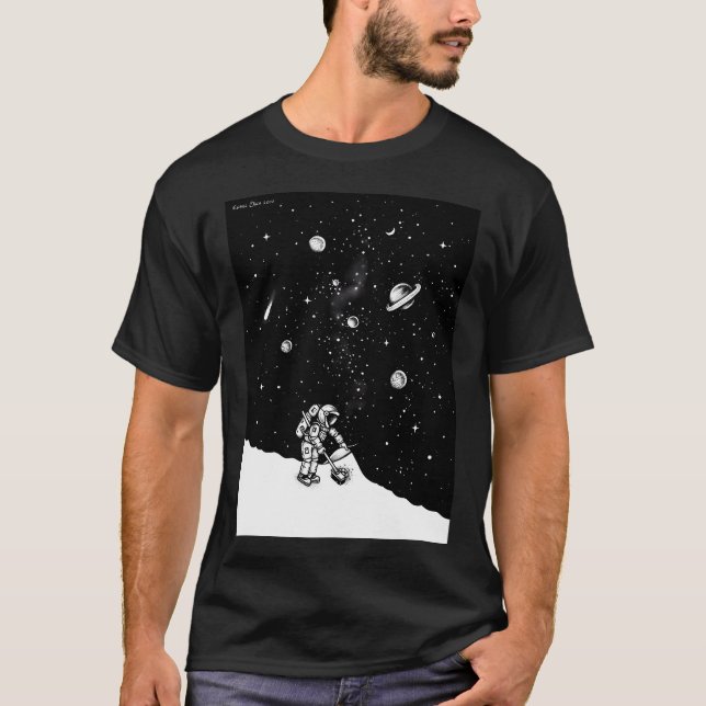 Kosmiskt stoft t shirt (Framsida)