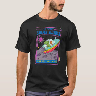 Kosmiskt stötfångare, oändligt blanksteg t shirt