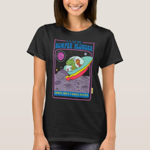 Kosmiskt stötfångare, oändligt blanksteg t shirt