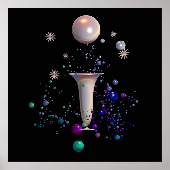 Kosmiskt symfoni  poster (Framsidan)