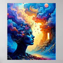 Kosmiskt tänkesätt poster