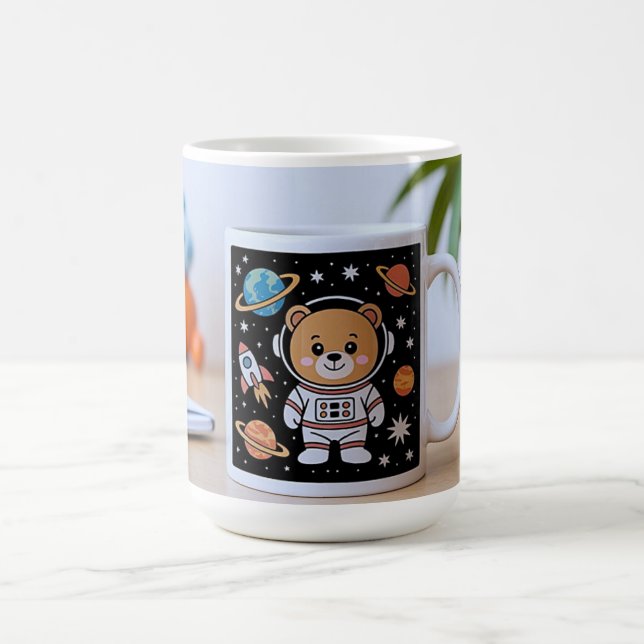 Kosmiskt Teddy Äventyr Kaffemugg (Center)