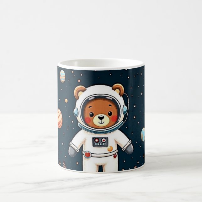Kosmiskt Teddy Äventyr Kaffemugg (Center)