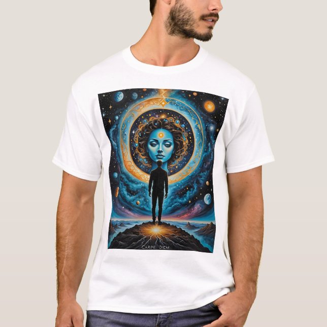 Kosmiskt tredje Öga-Andlig, vaknande Tee (Framsida)