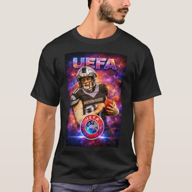 Kosmiskt UEFA T Shirt (Framsida)