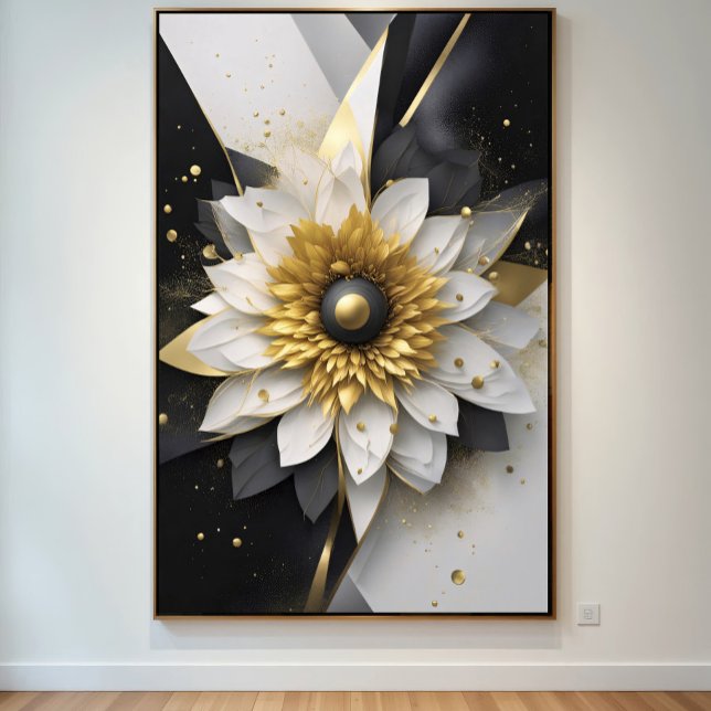 Kosmiskt Uppblomstring Canvastryck (Skapare uppladdad)