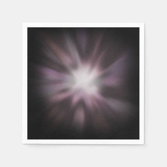 Kosmiskt Utslags Konstverk Pappersservett (Framsidan)