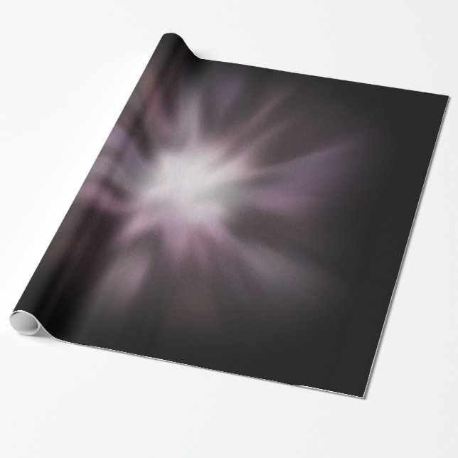 Kosmiskt Utslags Konstverk Presentpapper (Utrullad)