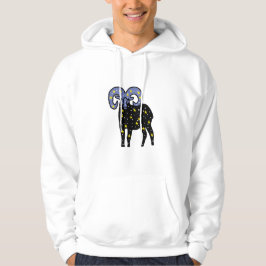 Kosmiskt Vädurens Stjärntecken Tröja – Modigt Vädu Hoodie
