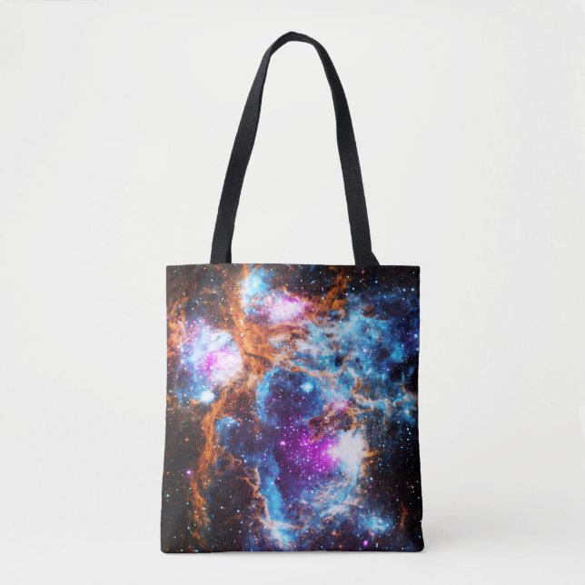 Kosmiskt vinter tygkasse (Framsida)