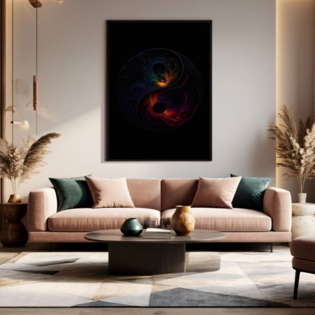 Kosmiskt Virvel Canvastryck (Skapare uppladdad)