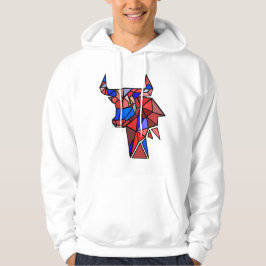 Kosmiskt Zodiakgeometri Hoodie