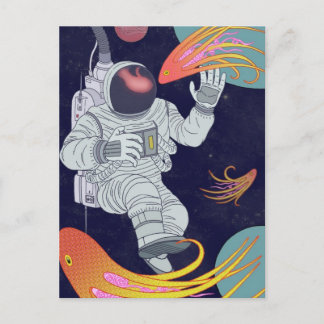 Kosmonaut Vykort