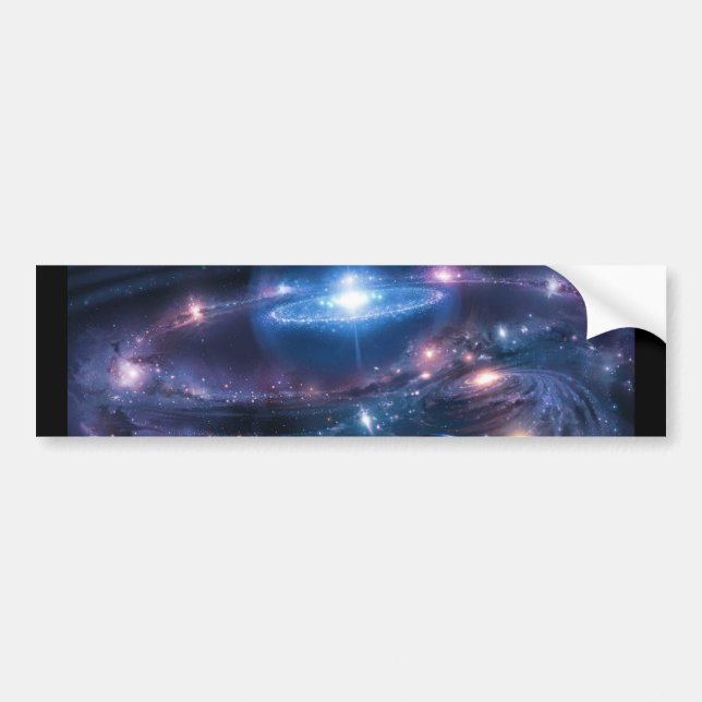 Kosmos Bumper Sticker Bildekal (Framsidan)