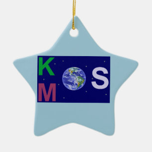 Kosmos étoalé julgransprydnad keramik