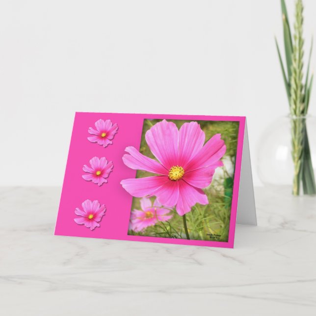 Kosmos födelsedagskort kort (Framsida)