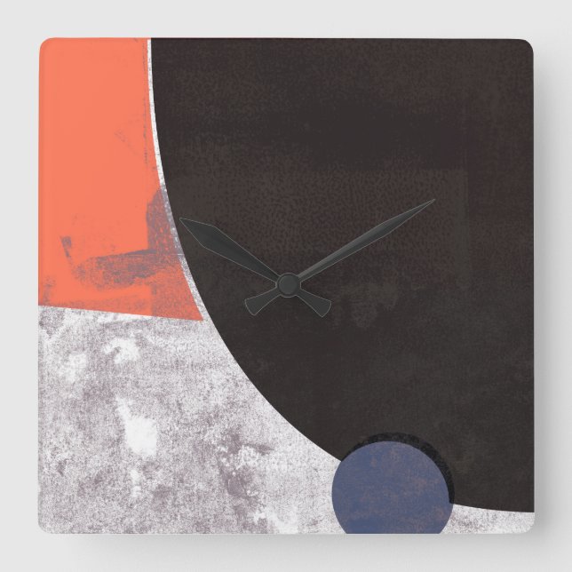 Kosmos II Fyrkantig Klocka (Framsida)