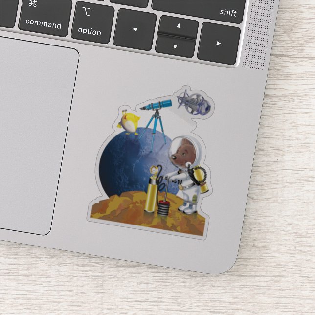 kosmos klistermärken (Detalj)