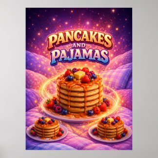 Kosmpannkaka Frukost Poster