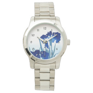 Koson - Iris Flowers, bra konsmålning Armbandsur