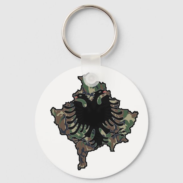 Kosovo-Army Schlüsselanhänger Nyckelring (Framsida)