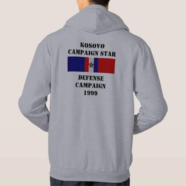 KOSOVO DEFENSE KAMPANJ SWEATSHIRT (Baksida)