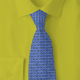 Kosovo Flag Brick Pattern Slips