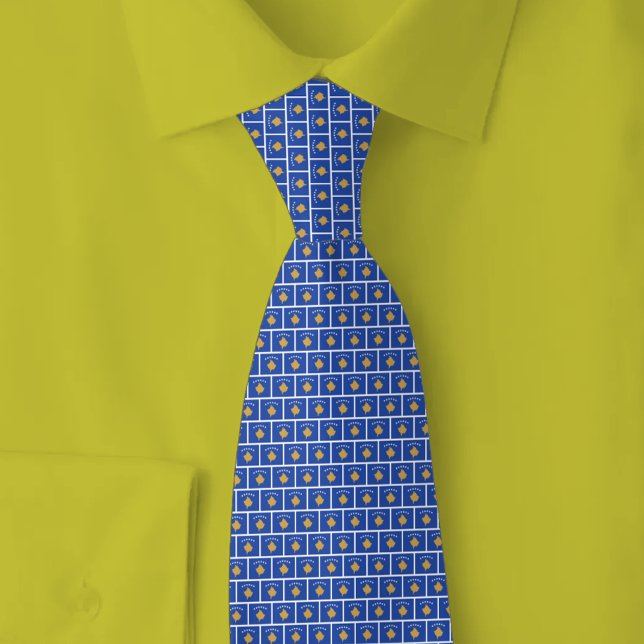 Kosovo Flag Brick Pattern Slips (Skapare uppladdad)