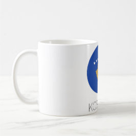 Kosovo Flag Travel Mug Kaffemugg