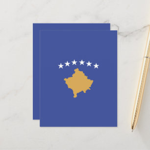 Kosovo flagga