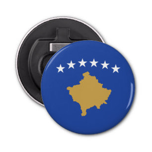 Kosovo Flagga Flasköppnare