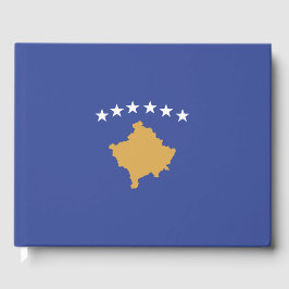 Kosovo flagga gästböcker