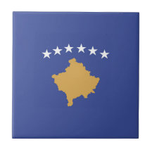Kosovo flagga