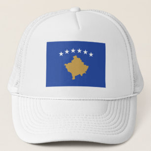Kosovo Flagga Keps