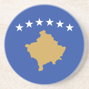 Kosovo Flagga Underlägg