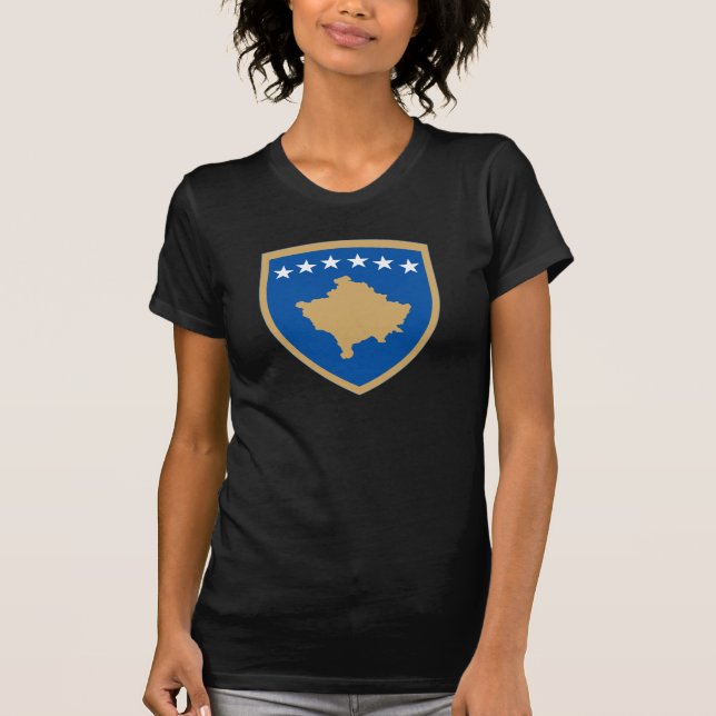 Kosovo jackar av arm tee (Framsida)