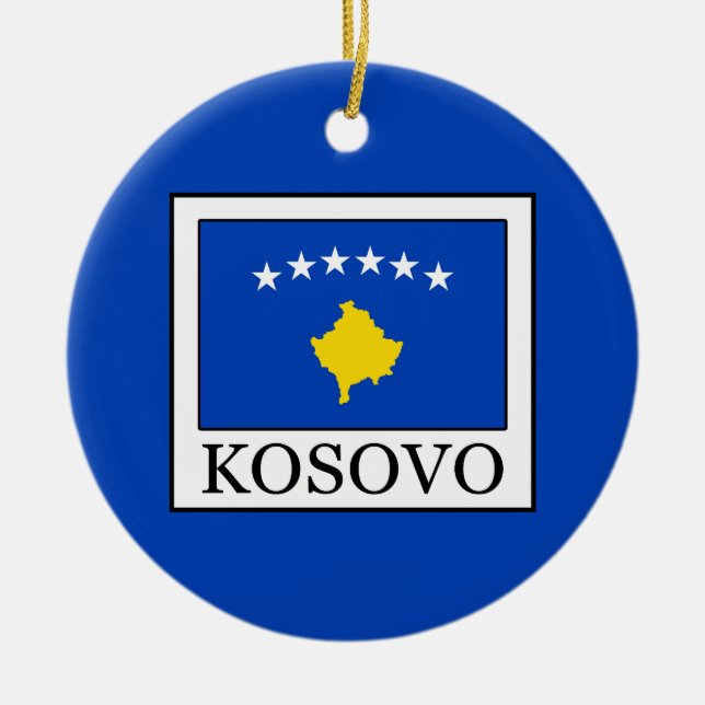 Kosovo Julgransprydnad Keramik (Framsidan)