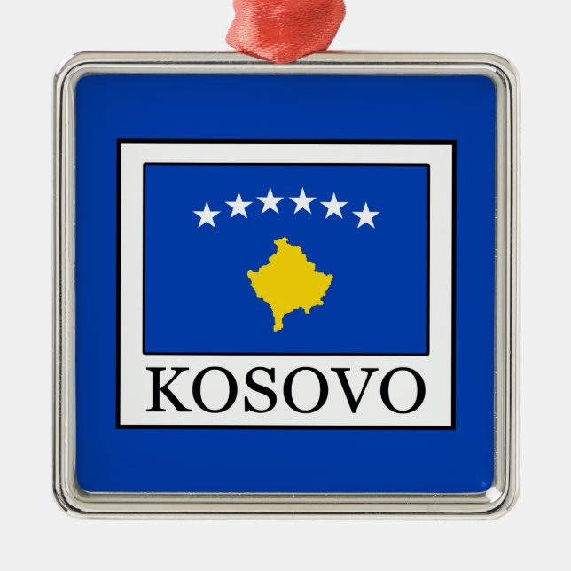 Kosovo Julgransprydnad Metall (Framsidan)