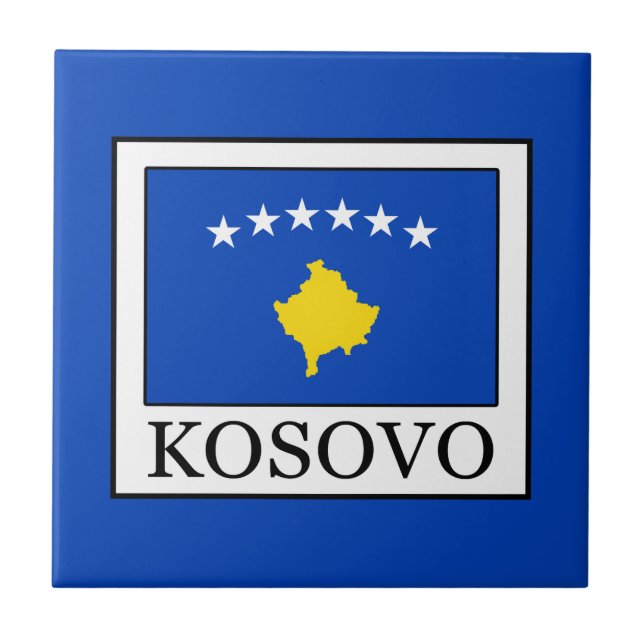 Kosovo Kakelplatta (Framsidan)