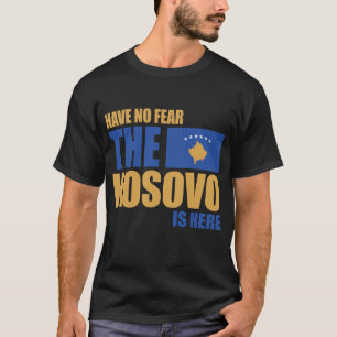 Kosovo, Kosovo Flagga, Flagga av Kosovo. T Shirt