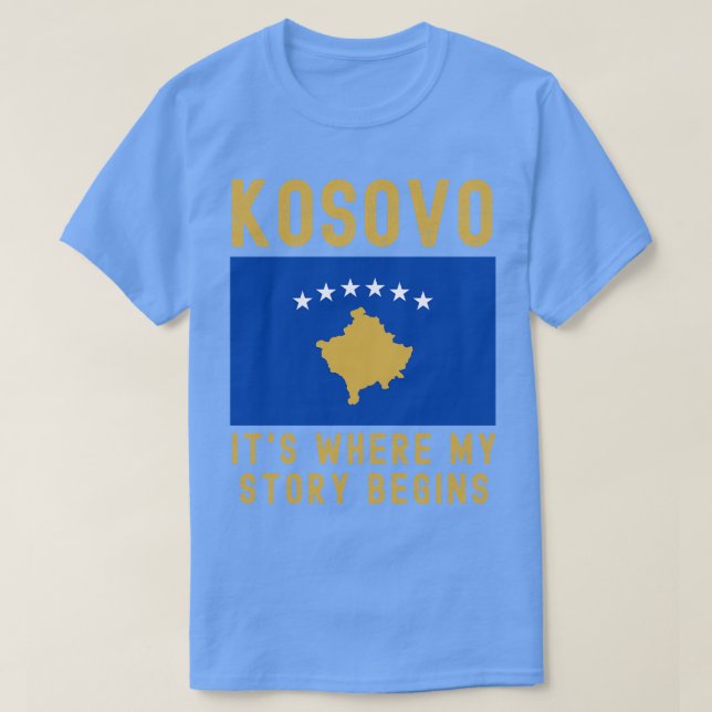 Kosovo T Shirt (Design framsida)