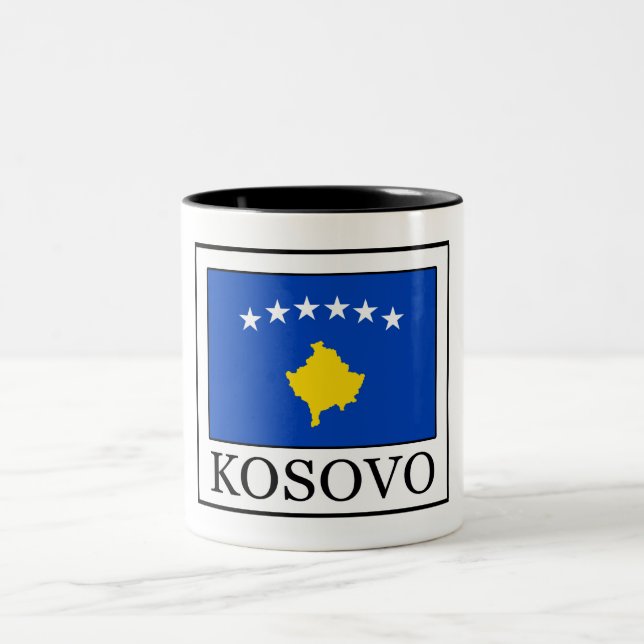 Kosovo Två-Tonad Mugg (Center)
