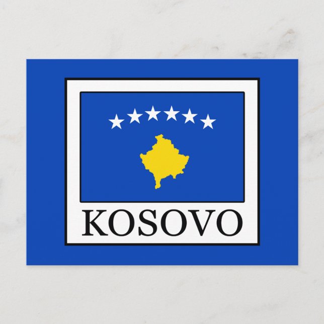 Kosovo Vykort (Framsida)