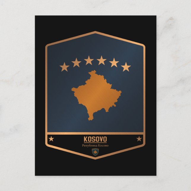 Kosovo Vykort (Framsida)