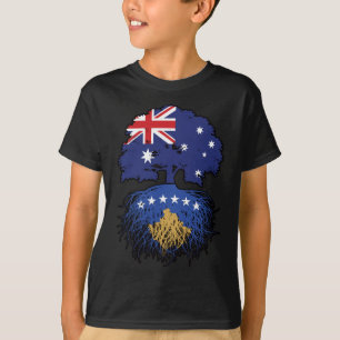 Kosovokosovanska australiska Australiens Träd-rött T Shirt