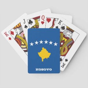 Kosovos Flagga, Kosovos uppspelningskort Casinokort