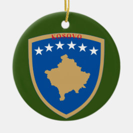 Kosovos fotojulprydnad julgransprydnad keramik