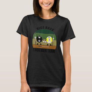 Kösport Pool Biljard Lag Trevlig Rack Snooker T Shirt
