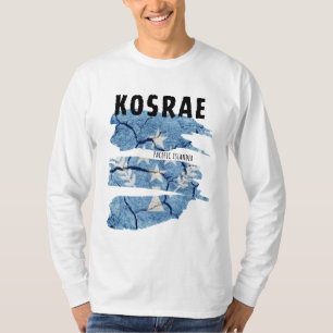 Kosrae Pacific Islander Långärmad T Shirt